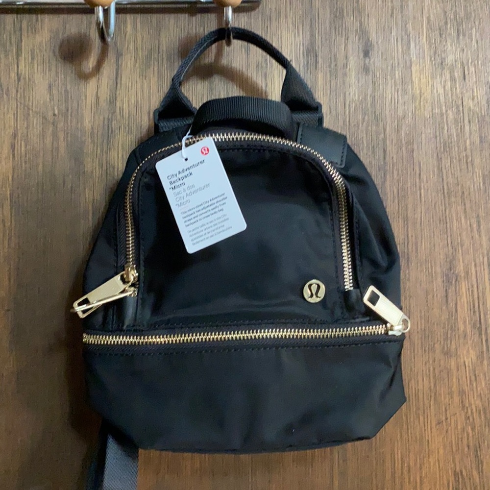 Lululemon City Adventurer Mico Black/Gold